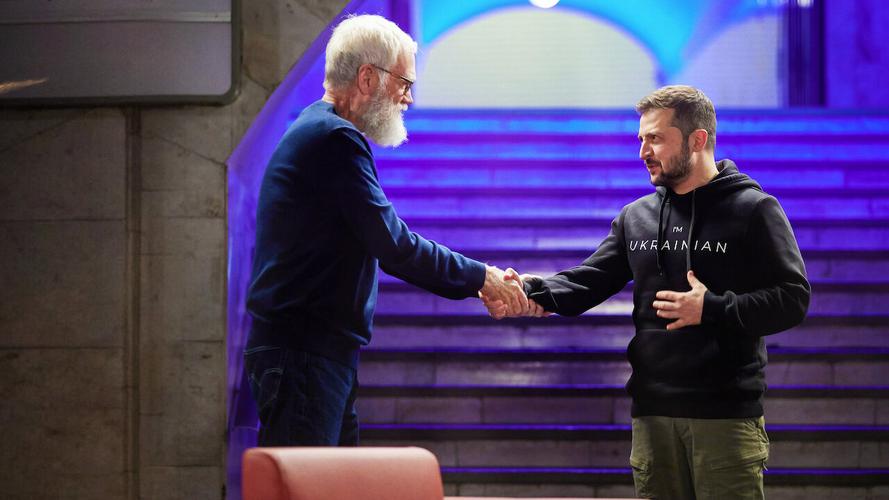 Tập Full David Letterman: Vị khách tiếp theo là Volodymyr Zelenskyy